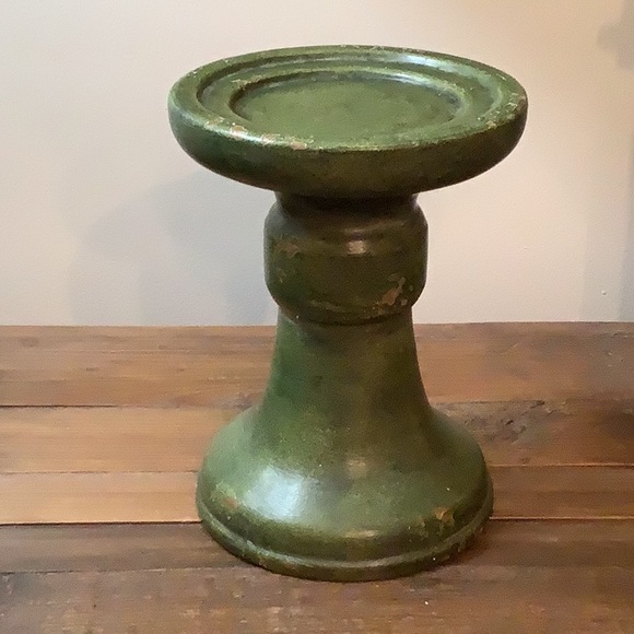 Southern Living At Home Other - Southern Living at Home Santorini green 7 inch candle holder/ stand